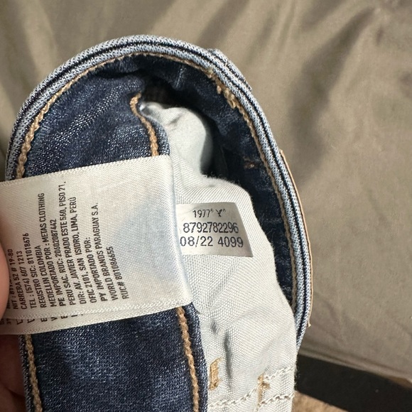 American Eagle Skinny Super Hi-Rise Jeggings Next Level Stretch Size 0 Regular - Picture 13 of 13
